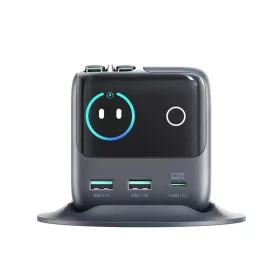 Joyroom Podix JR-TRD01 GaN 140W Asztali Töltő 5 Porttal és Két Aut-6956116762223 2 kép