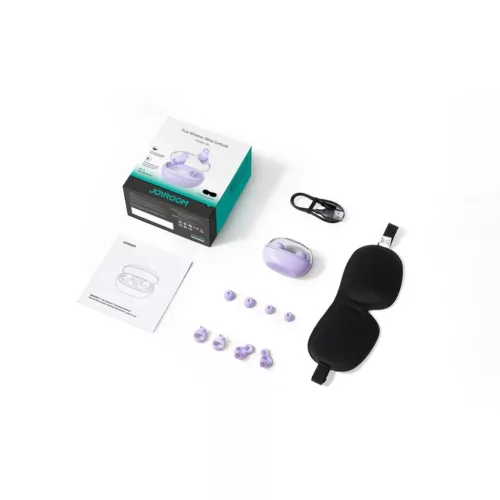 Joyroom JR-TS3 TWS fülhallgató (Lila)-6941237113603 6 kép