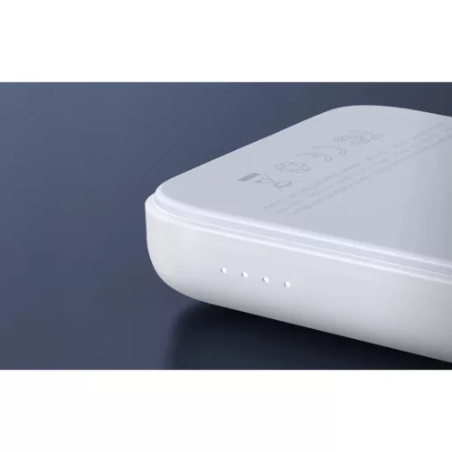 Mini Vezeték nélküli PowerBank 20W 10000mAh Joyroom JR-W020 (fehér-6941237119698 5 kép