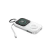 Joyroom JR-W19 5W Hordozható Óra Vezeték Nélküli Töltő Fehér-6956116781507 5 kép
