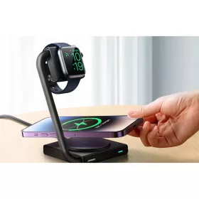 2 az 1-ben Mágneses Vezeték Nélküli Töltő Joyroom JR-WQN05 15W (-6956116766986 2 kép