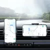 Joyroom Mechanikus autós telefontartó szellőzőre fekete (JR-ZS259)-6941237136268 3 kép