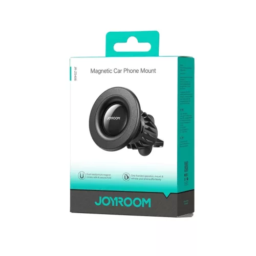 Joyroom JR-ZS406 mágneses autós telefontartó szellőzőre - fekete-6956116708078 7 kép