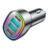 Joyroom 70W autós töltő 4 porttal: 2 x USB C, 2 x USB fekete (JR-CL-6956116701802 1 kép