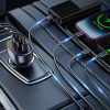Joyroom 70W autós töltő 4 porttal: 2 x USB C, 2 x USB fekete (JR-CL-6956116701802 4 kép
