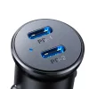 Joyroom JR-CCN06 30W 2x USB-C mini autós töltő fém - fekete-6941237112071 6 kép