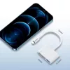 Joyroom S-H142 Lightning OTG HUB - USB-A 3.2 / Lightning / SD, TF kár-6941237169259 6 kép