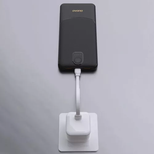 Powerbank Dudao K10 10000mAh 2.4A 2 x USB-A - fekete-6976625333943 7 kép