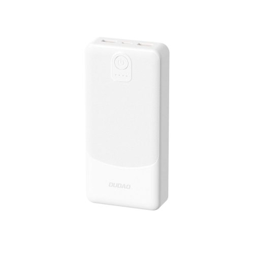 Powerbank Dudao K10 10000mAh 2.4A 2 x USB-A - fehér-6976625333936 1 kép