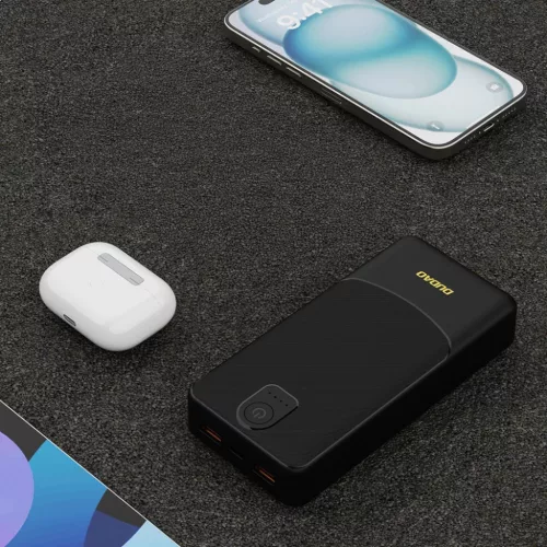 Dudao K10Pro külső akkumulátor 2,4 A 20000 mAh 2 x USB-A - fekete-6977196683826 6 kép