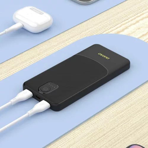 Dudao K10Pro külső akkumulátor 2,4 A 20000 mAh 2 x USB-A - fekete-6977196683826 7 kép