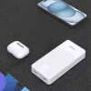 Dudao K10Pro külső akkumulátor 2,4 A 20000 mAh 2 x USB-A - fehér-6977196683819 5 kép
