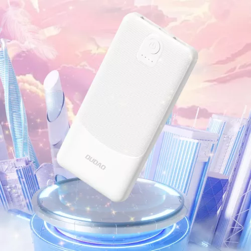 Dudao K10Pro külső akkumulátor 2,4 A 20000 mAh 2 x USB-A - fehér-6977196683819 7 kép