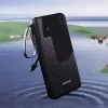Dudao K11 Pro 20000mAh Powerbank beépített kábelekkel - Fekete-6977196681877 3 kép