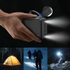 Dudao K11 Pro 20000mAh Powerbank beépített kábelekkel - Fekete-6977196681877 5 kép