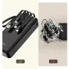 Dudao K11 Pro 20000mAh Powerbank beépített kábelekkel - Fekete-6977196681877 7 kép