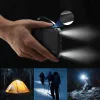 Dudao K11 10000mAh powerbank beépített kábelekkel - fekete-6977196681853 3 kép