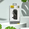 Dudao K11 10000mAh powerbank beépített kábelekkel - fekete-6977196681853 4 kép