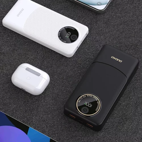 Powerbank Dudao K12 10000mAh PD22.5W USB-A, USB-C - fehér-6976625333875 7 kép