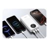 Powerbank Dudao K12Pro 22.5W PD 20000mAh USB-A, USB-C - fehér-6976625333905 3 kép