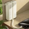 Dudao K14+ 22,5W 20000 mAh beépített type-C és lightning kábeles p-6977196680023 4 kép