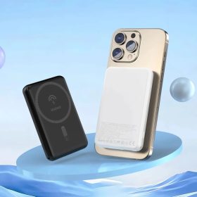 Dudao K14S USB-C / MagSafe vezeték nélküli powerbank 20W 5000mAh - -6973687242992 2 kép