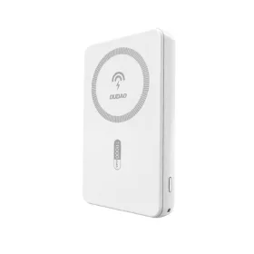 Dudao K14S Mágneses Power Bank 20W 5000mAh 1x USB-A 1x USB-C - Fehér-6977196685721 1 kép