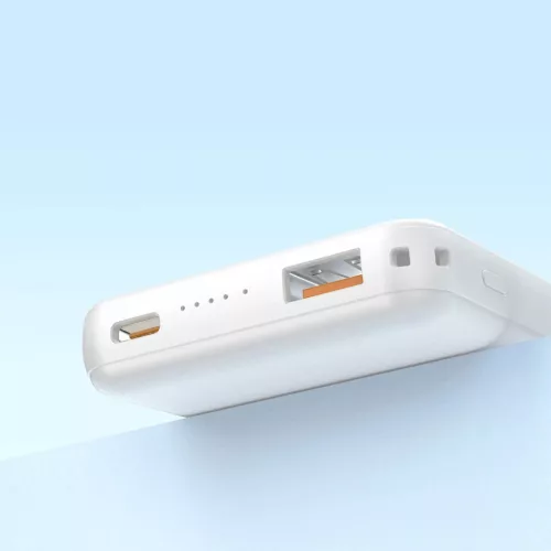 Dudao K14S Mágneses Power Bank 20W 5000mAh 1x USB-A 1x USB-C - Fehér-6977196685721 6 kép