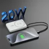 Dudao K14S USB-A / USB-C / MagSafe vezeték nélküli powerbank 20W 50-6973687242985 4 kép