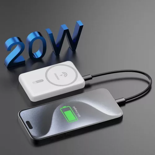 Dudao K14S USB-A / USB-C / MagSafe vezeték nélküli powerbank 20W 50-6973687242985 4 kép