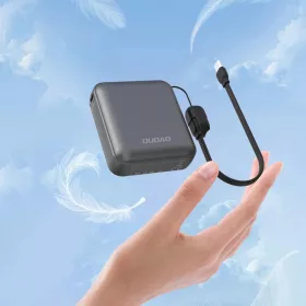 Dudao K22+ 10000mAh 22.5W USB-C powerbank szürke-6976625333912 2 kép
