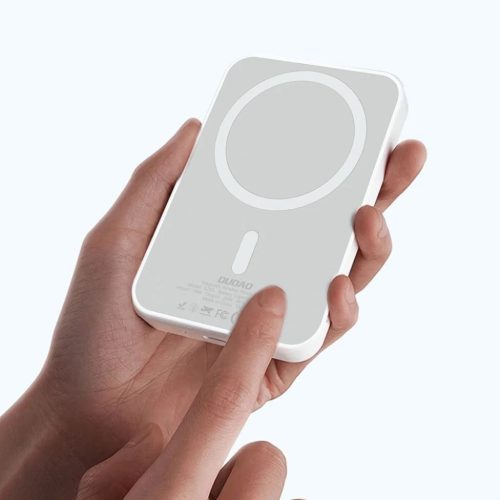 Dudao K26 Power Bank 10000mAh 20W USB-A / USB-C / MagSafe - Fehér-6977196683703 5 kép