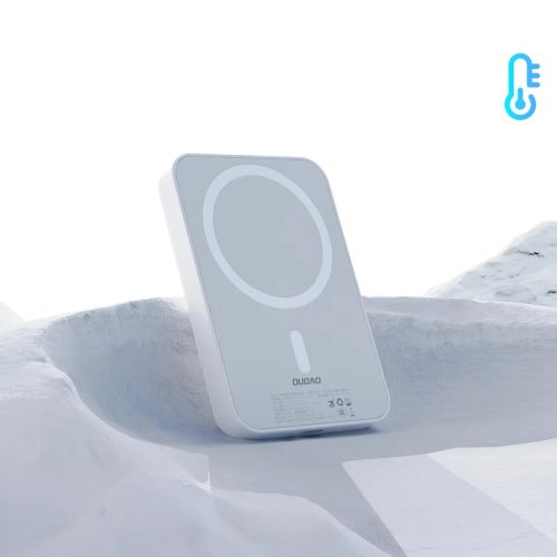 Dudao K26 Power Bank 10000mAh 20W USB-A / USB-C / MagSafe - Fehér-6977196683703 9 kép