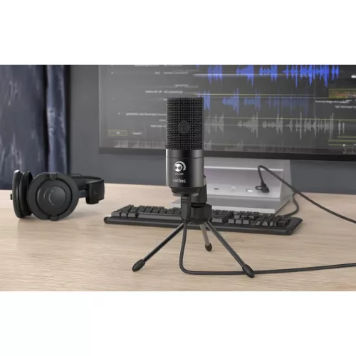 Fifine K669B fekete kondenzátor mikrofon-5031192994346 4 kép