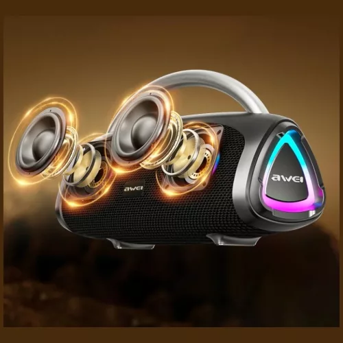 AWEI KA39 bluetooth hangszóró 100W Bluetooth 5.3 hordozható külső-6954284023825 6 kép