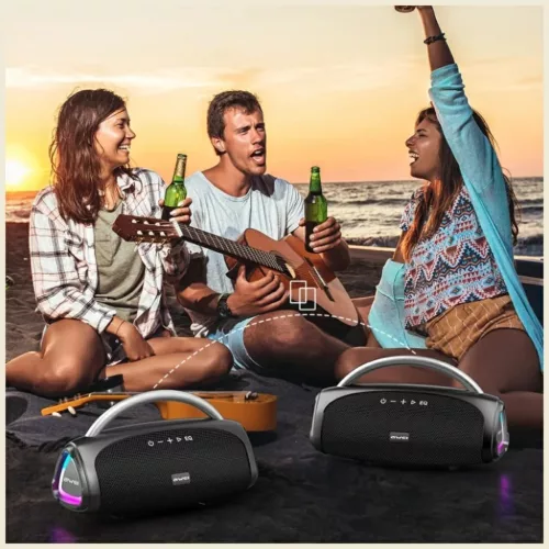 AWEI KA39 bluetooth hangszóró 100W Bluetooth 5.3 hordozható külső-6954284023825 9 kép