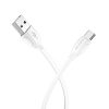 Borofone Kábel BX19 Benefit - USB to Type C - 3A 1 méter fehér-6931474701800 3 kép