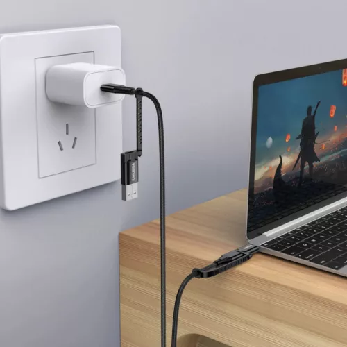 KAKU Kábel KSC-654 Tuojie 4 az 1-ben - USB + Type C to Type C + Light-6921042119304 7 kép