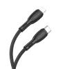 Borofone BX86 Advantage kábel - Type C - Lightning - PD 20W - 1 méter - fekete