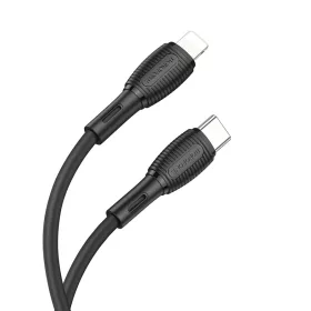   Borofone BX86 Advantage kábel - Type C - Lightning - PD 20W - 1 méter - fekete
