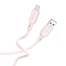 Borofone Kábel BX94 Crystal szín - USB-ről Micro USB-re - 2,4A 1 m�-6941991102868 1 kép
