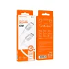 Borofone Kábel BX101 Creator - Type C to Type C - 60W 3A 1 méter feh-6941991108303 4 kép