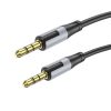 Borofone Kábel BL19 Creator - jack 3,5mm jack 3,5mm-hez - 1 méter fekete