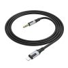 Borofone Cable BL19 Creator - jack 3,5mm - Lightning - 1 méter fekete-6941991108327 3 kép