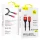 Blavec Cable Raptor fonott - USB Lightning kábel - 2A 3 méter (CRA-UL2BR30) fekete-piros