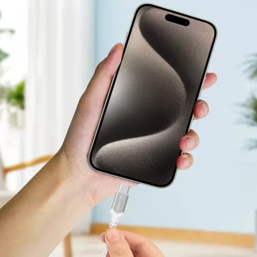Blavec Cable Raptor fonott - Type C to Type C - PD 60W 3A 0,5 méter (-5900217422464 4 kép