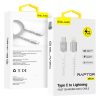 Blavec Cable Raptor fonott - Type C to Lightning - PD 20W 2,4A 3 méte-5900217422778 1 kép