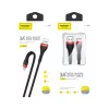 Foneng Kábel X82 - USB to Type C - 3A 1 méter fekete-6970462518433 5 kép