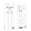 Borofone Kábel BX103 Original - Type C to Type C - 60W 3A 1 méter fe-6941991109492 4 kép