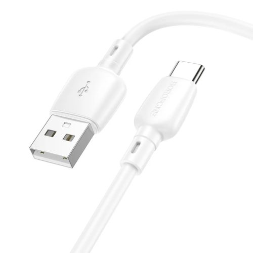 Borofone Kábel BX93 Super Power - USB Type-C - 27W 3A 1 méter fehér